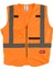 Yüksek Görünürlüklü Yelek (Turuncu) - 2Xl/3Xl T4932471894 1