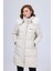 Ashley Women Down Parka Beıge 2ASADPWCNFW23-C086 2