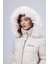 Ashley Women Down Parka Beıge 2ASADPWCNFW23-C086 3