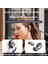 GD06 Tek Kulaklı Bluetooth 5.3 Kulak Kancalı Kulaklık Kablosuz Kulaklık - Beyaz (Yurt Dışından) 2