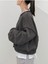 Kadın Gül Kurusu Dikiş Detaylı Bisiklet Yaka Sweatshirt 4