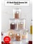 6'lı Barok Yuvarlak Büyük Kavanoz Seti & Saklama Kabı & Erzak Kabı (6 Adet 2000 Ml) 1