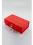 Kalbimin Anahtarı Karton Kutu Kırmızı Kilitli Hediye Kutusu 25X13X8 cm Sevgililer Günü 1