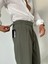 Italyan Model Tokalı Ayarlanabilir Kemer Pileli Baggy Kumaş Pantalon 2