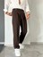 Italyan Model Tokalı Ayarlanabilir Kemer Pileli Baggy Kumaş Pantalon 1