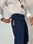 Italyan Model Tokalı Ayarlanabilir Kemer Pileli Baggy Kumaş Pantalon 2