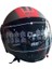 FX-101 Mat Kırmızı Motosiklet Açık Kask 1