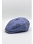Erkek Ingiliz Newsboy Kasket Mavi Driver Şapka 1