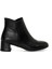 324108C.Z 4pr Siyah Kadın Topuklu Bot 1