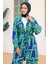 Bengül Kimono Pantolon Ikili Takım 1111 - Yeşil 3