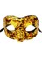 Payetli Venedik Balo Parti Maskesi Altın 1
