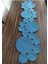 Indigo Mavi Runner / Masa / Salon Sehpa Örtüsü (140 x 35) 1