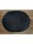 6 Adet Siyah Renk Oval Supla / Amerikan Servis (30 x 40) 2