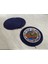 4 Adet 32 cm Lacivert Supla / Amerikan Servis 4