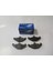 Renault Safrane 92/96 Arka Fren Balatası (Kablosuz)(Di̇sk) (125,8X58,5X14,8) (Bramax) 1