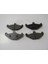 Renault Safrane 92/96 Arka Fren Balatası (Kablosuz)(Di̇sk) (125,8X58,5X14,8) (Bramax) 4