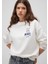 Logo Baskılı Beyaz Sweatshirt 1S10148-70069 1