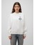 Logo Baskılı Beyaz Sweatshirt 1S10148-70069 3