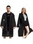 10 Adet Outdoor Yağmurluk Vıp Unısex Raın Coat 1.kalite Şapkalı Çıtçıtlı Yağmurluk Siyah Yağmurluk 3