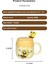 Kapaklı ve Kaşıklı Seramik Kupa Mug (Yurt Dışından) 5