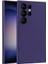 Cepte Aksesuar Galaxy S24 Ultra Kılıf Zore Premier Silikon Kapak-Lacivert 1