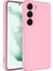Cepte Aksesuar Galaxy S23 Plus Kılıf Zore Mara Lansman Kapak-Pembe 1
