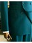 İtalyan stil slim fit kruvaze ceket pantolon takım elbise yeşil T12593 5