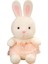60 cm Yeni Çiçek Etek Beyaz Tavşan Bebek Girly Tavşan Peluş Bebek Arkadaşı Konfor Bebek Kız Hediye (Yurt Dışından) 1