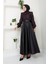 Pul Detaylı Saten Abiye 2537 1