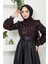 Pul Detaylı Saten Abiye 2537 2