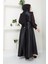 Pul Detaylı Saten Abiye 2537 5