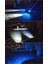 Ford Focus 2 2004-2008 Uyumlu Üniversal Mercekli Angel Sis Farı Metal Su Geçirmez 76 mm Mavi Halkalı Gündüz Farı Angel Eyes 2 Adet 5