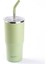 Yeşil 2 Fonk. Çift Katmanlı Pipetli Termos Bardak 700 ml 1