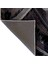 Shape Koleksiyonu Siyah Tonlarda Soyut Desenli Dokuma Taban Modern Dekoratif Halı 58 5