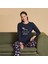 Over Sleep 1446 Kadın Kışlık Uzun Kol Pijama Takım 1