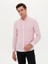 Erkek Pembe Slim Fit Uzun Kollu Gömlek 50265484-VR041 1