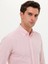 Erkek Pembe Slim Fit Uzun Kollu Gömlek 50265484-VR041 3