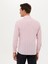 Erkek Pembe Slim Fit Uzun Kollu Gömlek 50265484-VR041 5