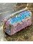 Unicus Açık Pembe Pullu Payet Mini Cüzdan,makyaj Çanta,bozuk Para Cüzdan, Kalem Kutusu 10*5*6cm 2