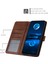 Kart Yuvası ile Samsung Galaxy S22 Ultra Pu Deri Için Flip Case Saf (Yurt Dışından) 4