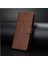 Kart Yuvası ile Samsung Galaxy S22 Ultra Pu Deri Için Flip Case Saf (Yurt Dışından) 5
