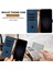 IPhone 16 Için Kılıf Pro Max Kart Yuvaları Kapak Manyetik Kapatma Cüzdan Pu (Yurt Dışından) 2