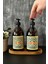 Ahşap Stantlı 500 ml Amber Renkli 2'li Vintage Cam Sabunluk Seti VINTAGE2STANTLISETSABUNLUK 2