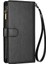 Oppo Case 12 5g Için Kılıf Cüzdan Fermuar Pu Deri Çanta Kapak Folio Flip (Yurt Dışından) 1
