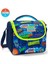 Kids Saks Mavi Grafiti Desenli 5'li Okul Çanta Seti 5SET23767 3