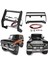 Paslanmaz Çelik Ön Tampon ile LED Işık Anti Çarpışma Tampon Traxxas Trx-4 Trx4 Ford Bronco 1/10 Rc Araba Parçaları (Yurt Dışından) 2