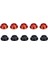 10 Adet Alüminyum Alaşımlı Vida Conta Shim Yedek Parçaları MN99 MN91 B14 B16 B24 Rc Paletli Araba Yükseltme Aksesuarları Kırmızı (Yurt Dışından) 4