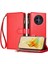 Realme 12 5g Için Kılıf Cüzdan Fermuar Pu Deri Çanta Kapak Folio Flip (Yurt Dışından) 1