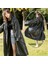 1 Adet 1.kalite Siyah Yağmurluk Vıp Unısex Raın Coat Şapkalı Çıtçıtlı Yağmurluk Outdoor Yağmurluk 2