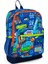 Kids Turuncu Lacivert Basketbol Desenli Okul Sırt Çantası T23767 1